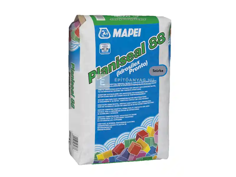 Mapei Planiseal 88 vízszigetelő habarcs szürke 25 kg Árengedmény