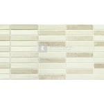 Ragno Grace Bianco Mosaico dekor fali csempe, bézs 20x50 cm Kedvezmény