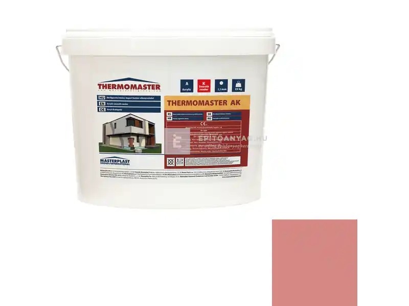 Exkluzív ajánlat Masterplast Thermomaster akril vékonyvakolat, kapart 1,5 mm 21-D 25 kg