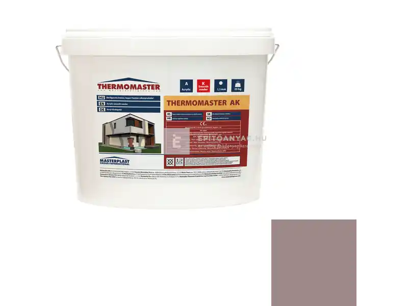 Masterplast Thermomaster akril vékonyvakolat, kapart 1,5 mm 20-C 25 kg Nézd meg most