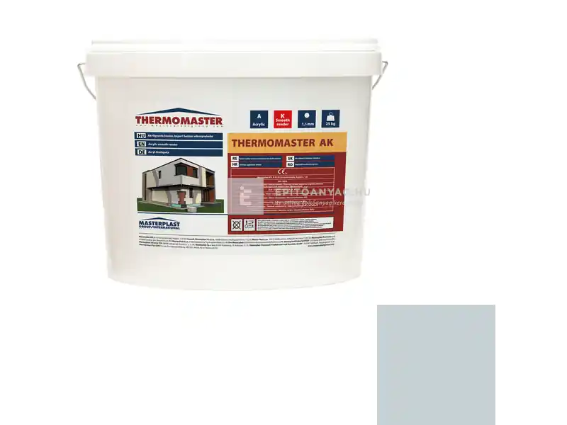Masterplast Thermomaster akril vékonyvakolat, kapart 1,5 mm 39-E 25 kg Legjobb ár
