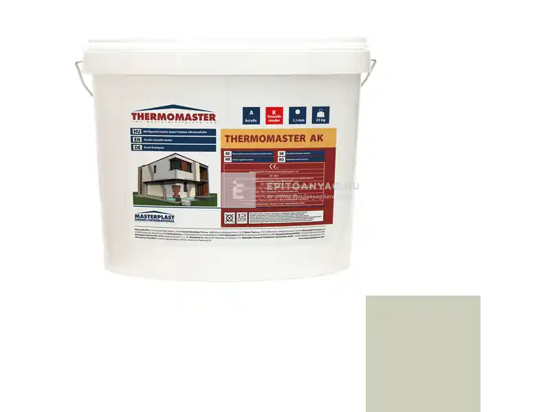 Masterplast Thermomaster akril vékonyvakolat, kapart 1,5 mm 42-D 25 kg Szezonális akció
