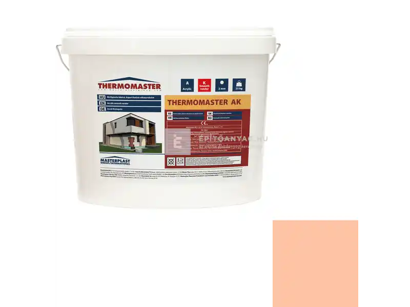 Masterplast Thermomaster akril vékonyvakolat, kapart 2 mm 15-D 25 kg Biztonságos fizetés