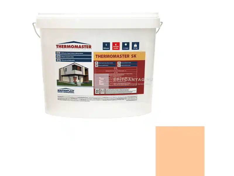 Masterplast Thermomaster szilikon vékonyvakolat, kapart 1,5 mm 07-D 25 kg Akció