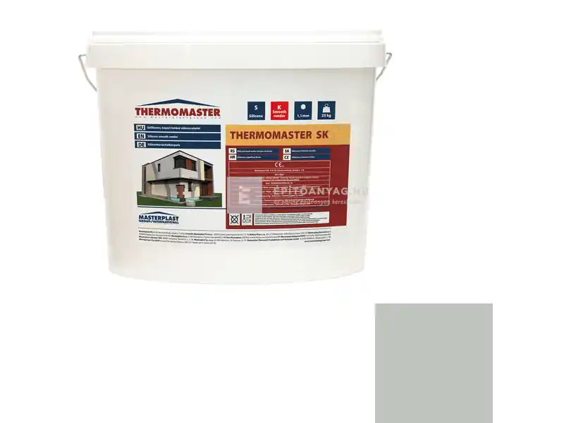 Masterplast Thermomaster szilikon vékonyvakolat, kapart 1,5 mm 45-D 25 kg Népszerű