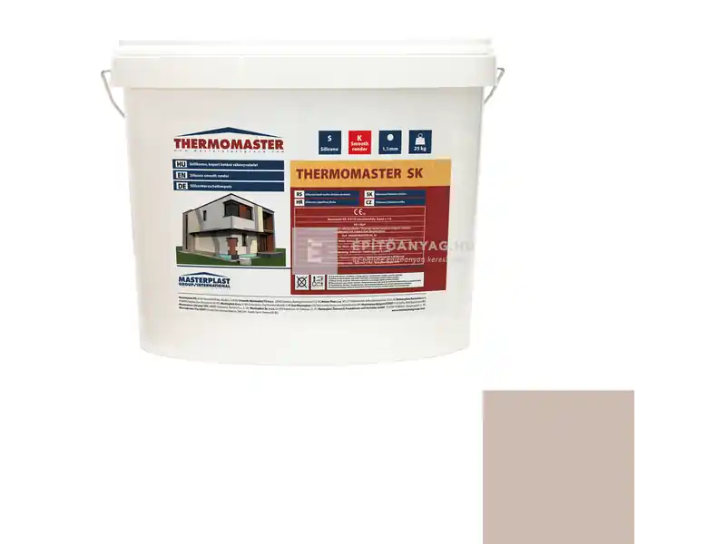 Masterplast Thermomaster szilikon vékonyvakolat, kapart 1,5 mm 44-D 25 kg Kedvezmény