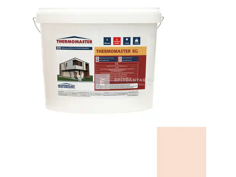 Masterplast Thermomaster szilikon vékonyvakolat, gördülőszemcsés 2 mm 12-F 25 kg Kedvezmény