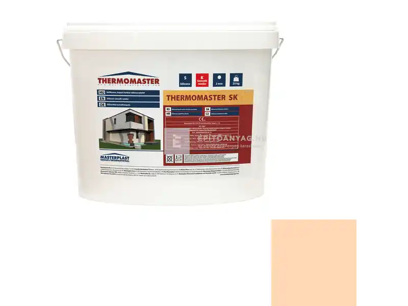 Masterplast Thermomaster szilikon vékonyvakolat, kapart 2 mm 07-E 25 kg Legkelendőbb