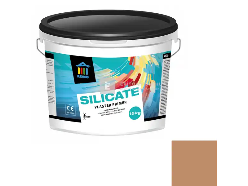 Biztonságos fizetés Revco Silicate vékonyvakolat-alapozó mocca 4 15 kg