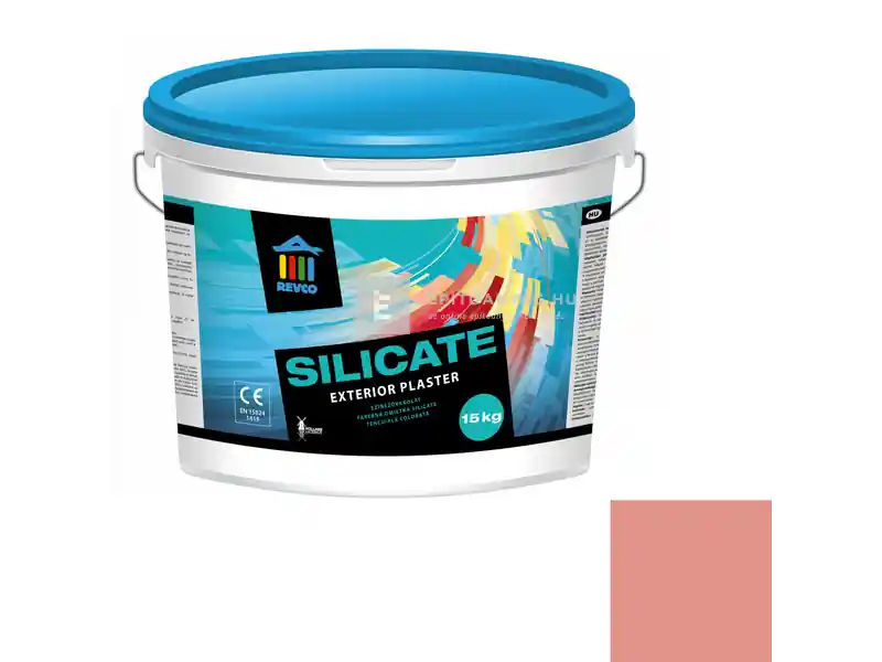 Revco Silicate Struktúra gördülőszemcsés vékonyvakolat 2 mm cognac 3 15 kg Újdonság