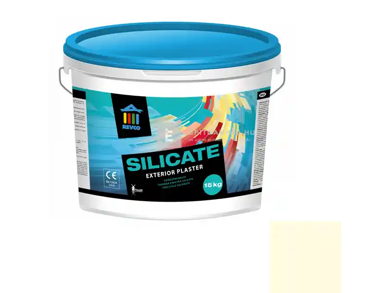 Biztonságos fizetés Revco Silicate Struktúra gördülőszemcsés vékonyvakolat 2 mm narcis 1 15 kg