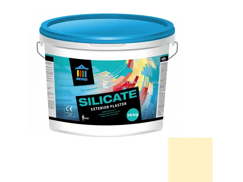 Nézd meg most Revco Silicate Struktúra gördülőszemcsés vékonyvakolat 2 mm vanilla 1 15 kg