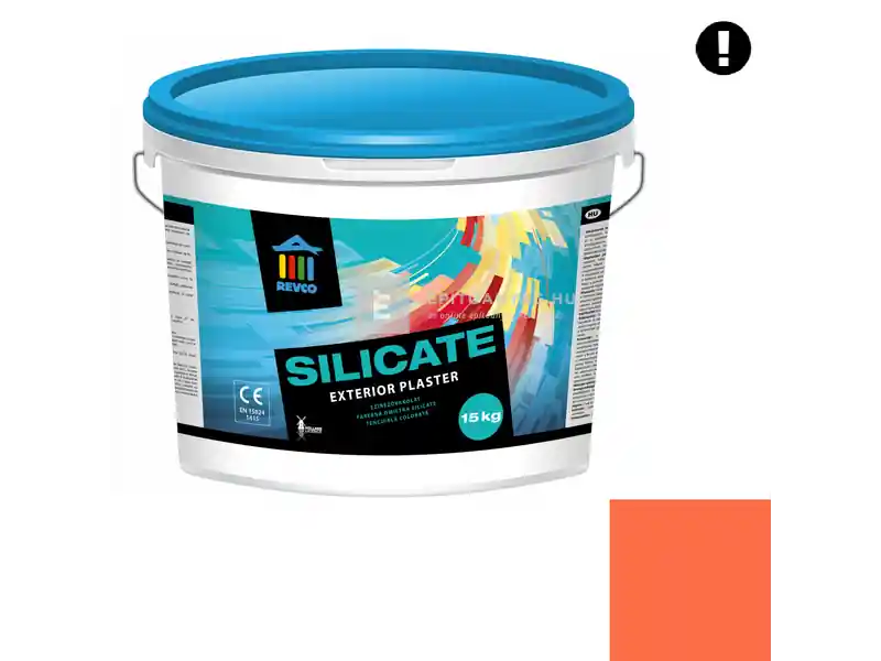 Revco Silicate Struktúra gördülőszemcsés vékonyvakolat 2 mm whiskey 5 15 kg Biztonságos fizetés