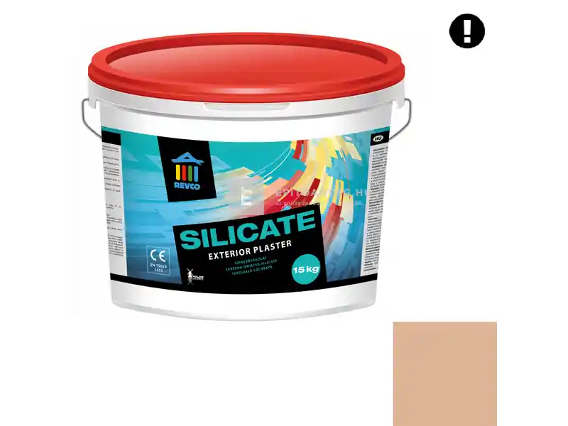 Kiárusítás Revco Silicate Spachtel kapart vékonyvakolat 1,5 mm praline 4 15 kg