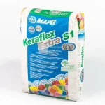 Mapei Keraflex Extra S1 kerámiaburkolat-ragasztó szürke 25 kg Prémium
