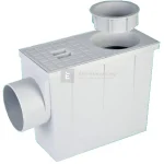Csapadékvízszűrő szürke 80/100 mm Népszerű