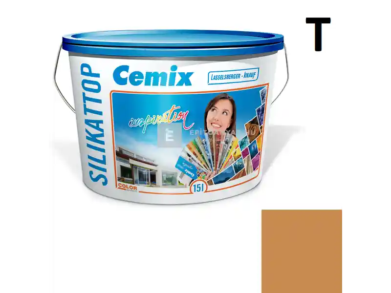 Csak ma Cemix 2801 SilikatTOP szilikát homlokzatfesték 4369 orange 15 l