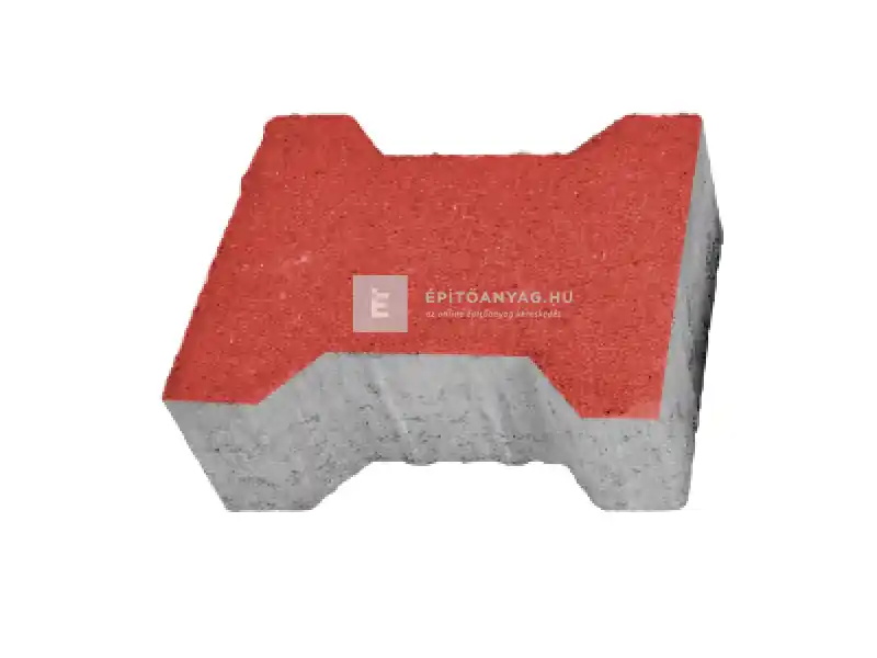 KK Kavics Rotterdam térkő normálkő vörös 20x16,5x6 cm Bestseller
