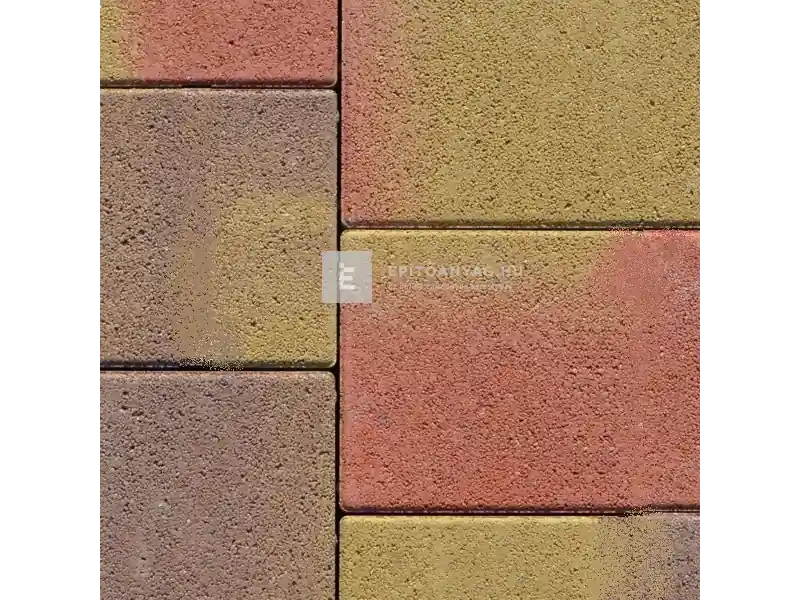 Szuper akció ABeton Borostyán térkő nagytégla őszilomb 20x30x8 cm