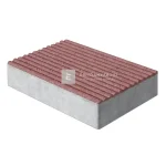 ABeton taktilis jelzőkő hullámos, vörös 20x30x6 cm Népszerű