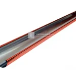 Colorferr alumínium 33 ereszcsatorna 0,6 mm RAL 3016 téglavörös 2 fm Olcsóbb