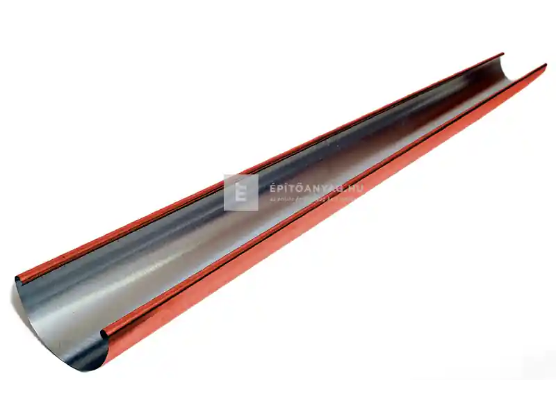 Colorferr alumínium 33 ereszcsatorna 0,6 mm RAL 3016 téglavörös 2 fm Olcsóbb