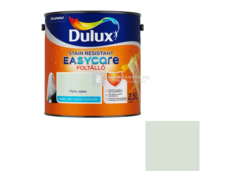 Olcsó Dulux EasyCare matt, foltálló beltéri falfesték fűzfa rejtek 2,5 l
