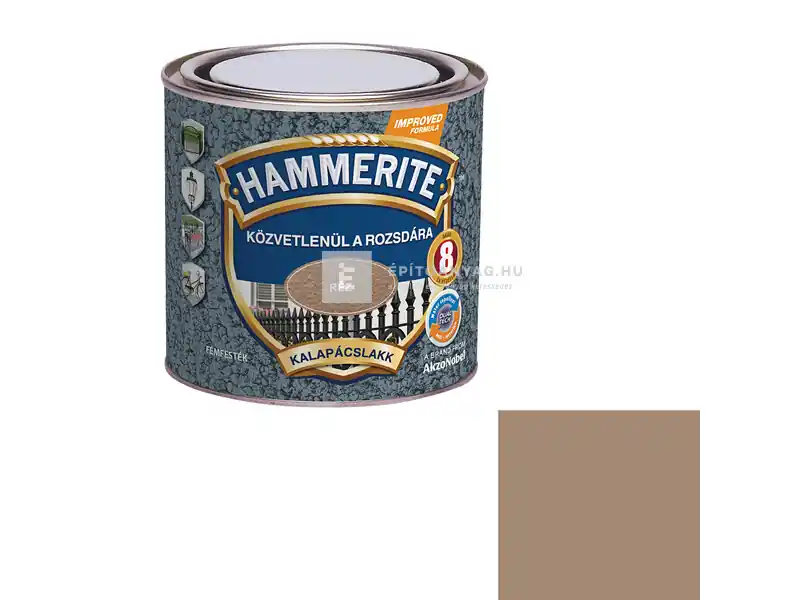Csak ma Hammerite Közvetlenül a Rozsdára kalapácslakk réz 0,25 l