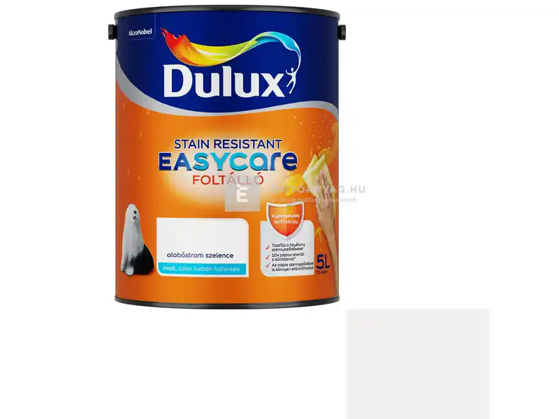 Prémium Dulux EasyCare matt, foltálló beltéri falfesték alabástrom szelence 5 l