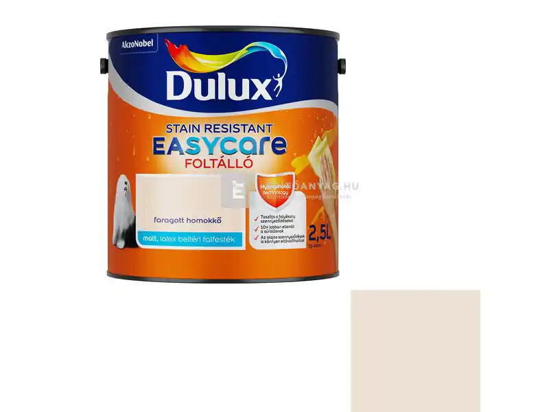 Dulux EasyCare matt, foltálló beltéri falfesték faragott homokkő 2,5 l Biztonságos fizetés