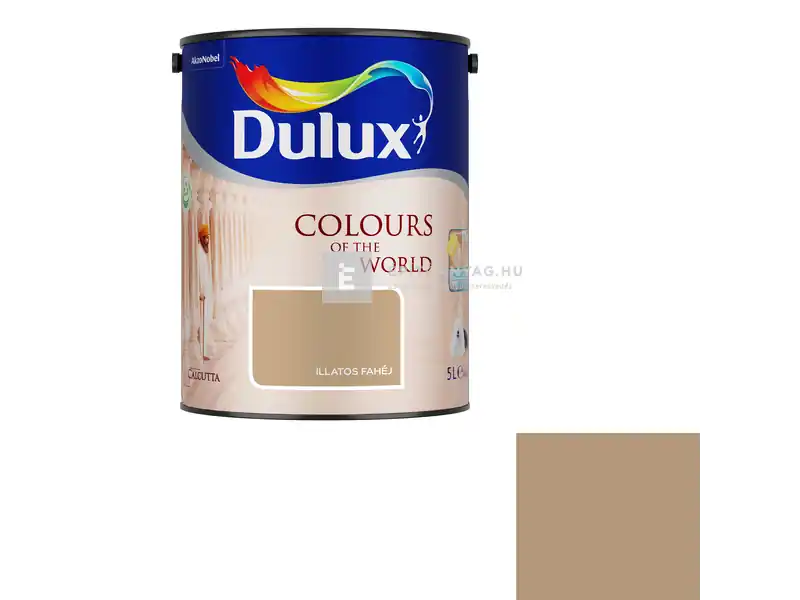Dulux A Nagyvilág Színei matt beltéri falfesték illatos fahéj 5 l Gyors szállítás