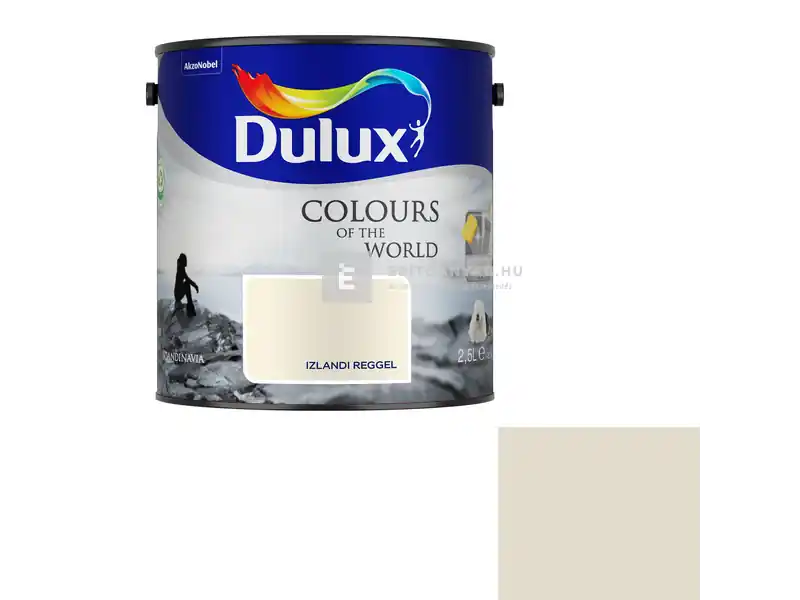 Dulux A Nagyvilág Színei matt beltéri falfesték izlandi reggel 2,5 l Ajánlat