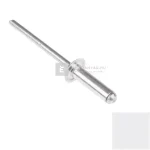 Galeco alumínium szegecs, 3,2x8 mm, fehér Biztonságos fizetés