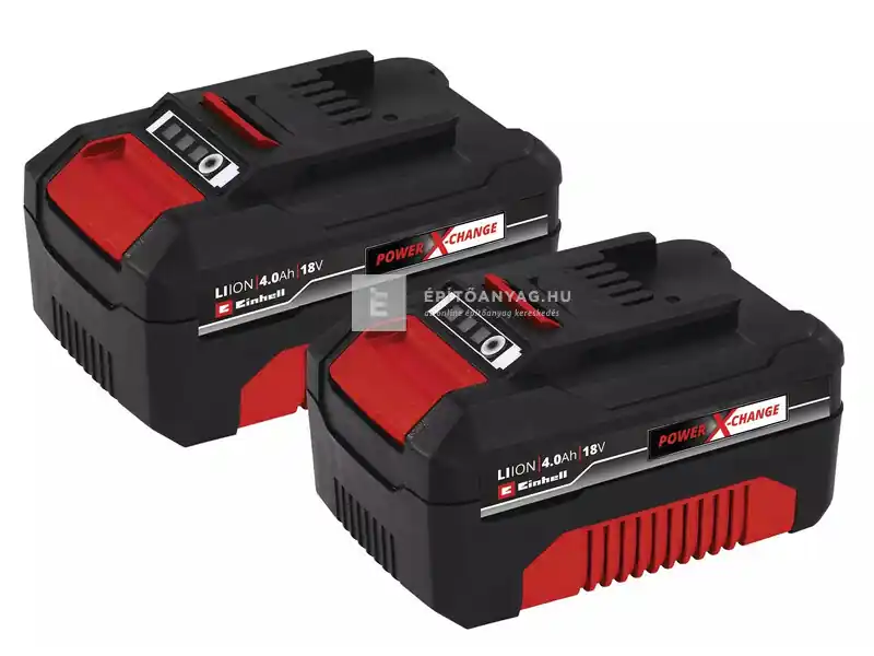 Einhell 2x 18 V 4,0 Ah Power X-Change Twinpack 2 db akkumulátor Vedd meg most