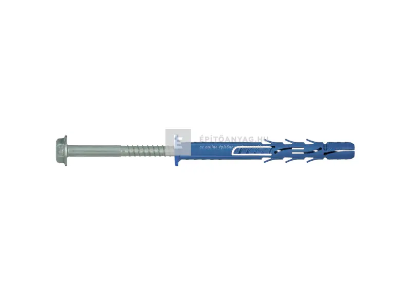 Kedvezmény Koelner Rawlplug R-S11-FFSN10K080/4 peremes dübel 10x80 mm + hatlapfejű/Torx, peremes csavar 7,0x89 mm, 4 db/csomag