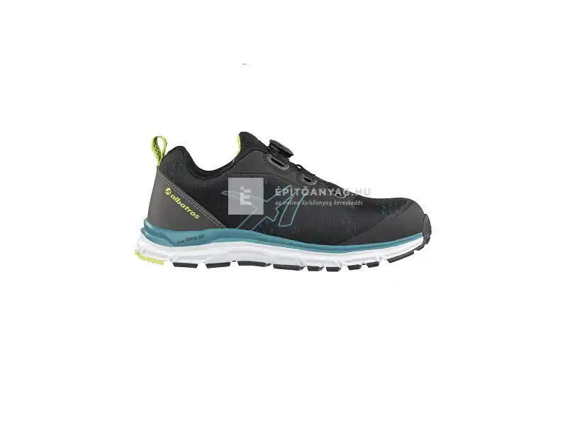 Albatros AER55 Impulse Black Blue Low QL S1P ESD HRO SRA munkavédelmi cipő 41 Újdonság