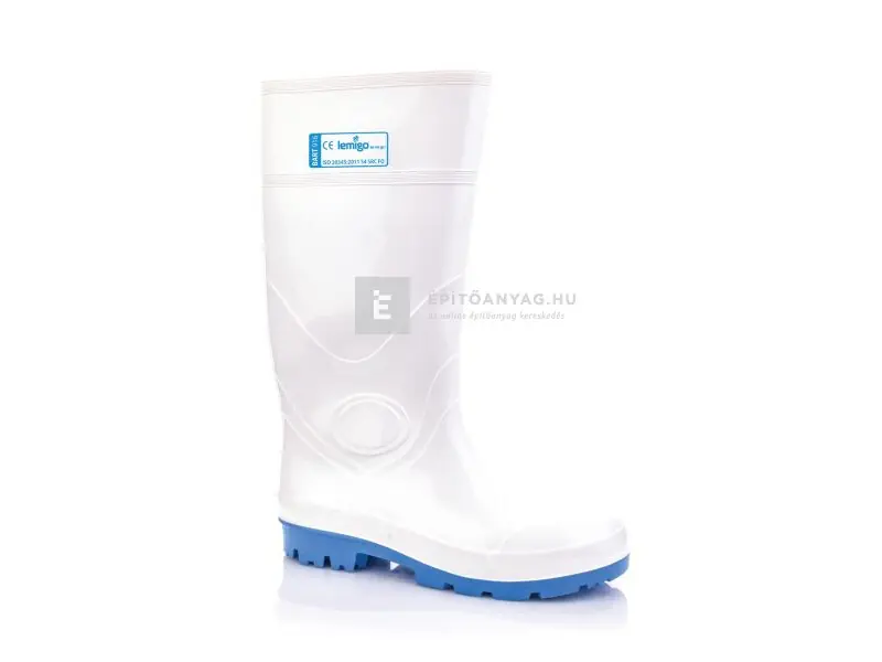 Kiárusítás Lemigo Bart S4 SRC PVC hosszú szárú csizma fehér 42