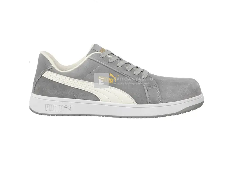 Puma Iconic Suede Grey Low S1PL ESD FO HRO SR munkavédelmi cipő 44 Vedd meg most