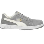 Puma Iconic Suede Grey Low S1PL ESD FO HRO SR munkavédelmi cipő 45 Csak ma