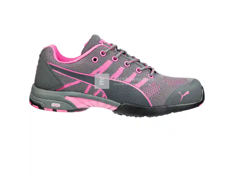 Akciós ár Puma Celerity Knit Pink Wns S1 HRO SRC női munkavédelmi cipő 35