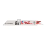 Milwaukee Sawzall Thin Kerf szablyafűrészlap, hajlékony, bimetál, kobalt 150/1,0 mm, 5 db Legnépszerűbb