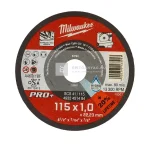 Szuper ajánlat Milwaukee Pro+ vágókorong fémhez SCS41 115X1,0 mm