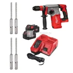 Újdonság Milwaukee M18BLHX100P-502P fúrókalapács erőcsomag
