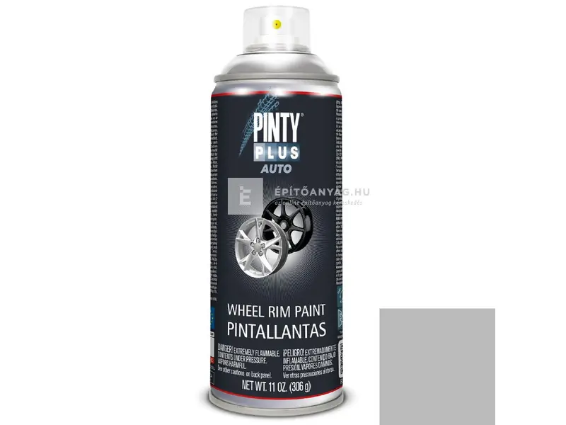 PintyPlus Auto keréktárcsa festék spray ezüst 400 ml Kedvezményes ár