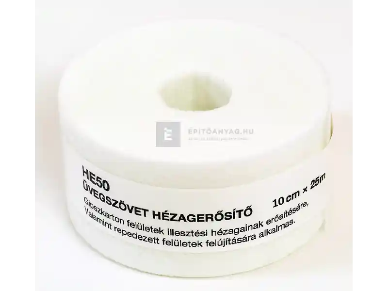 Olcsó Üvegszálas hézagerősítő csík 100 mm x 25 m