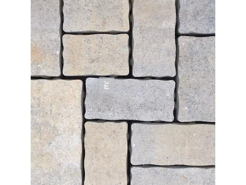Végkiárusítás ABeton Via Casa kombi térkő okker-antracit 8 cm