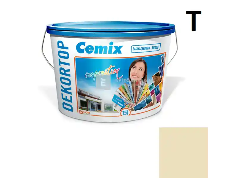Cemix 2802 DekorTOP diszperziós homlokzatfesték 4321 orange 15 l Csak ma