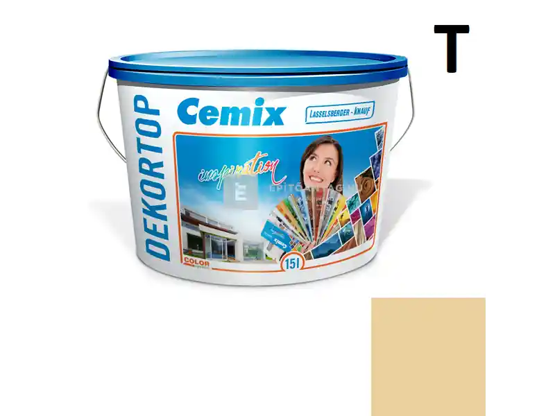 Cemix 2802 DekorTOP diszperziós homlokzatfesték 4355 orange 15 l Expressz kézbesítés