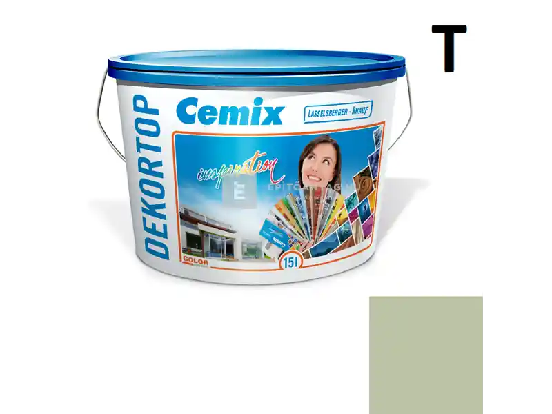 Csak ma Cemix 2802 DekorTOP diszperziós homlokzatfesték 4515 green 15 l