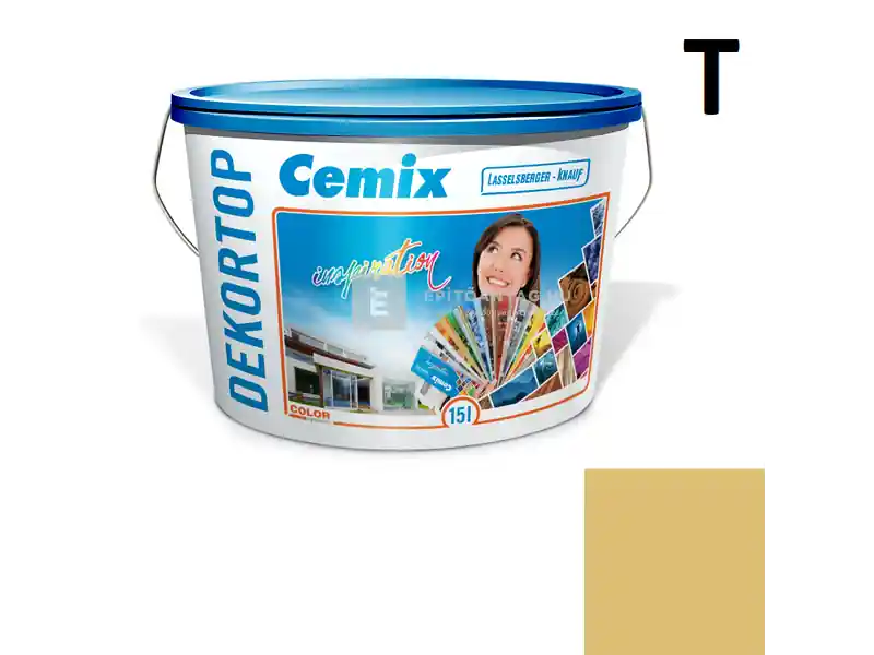 Cemix 2802 DekorTOP diszperziós homlokzatfesték 4375 orange 15 l Utolsó esély